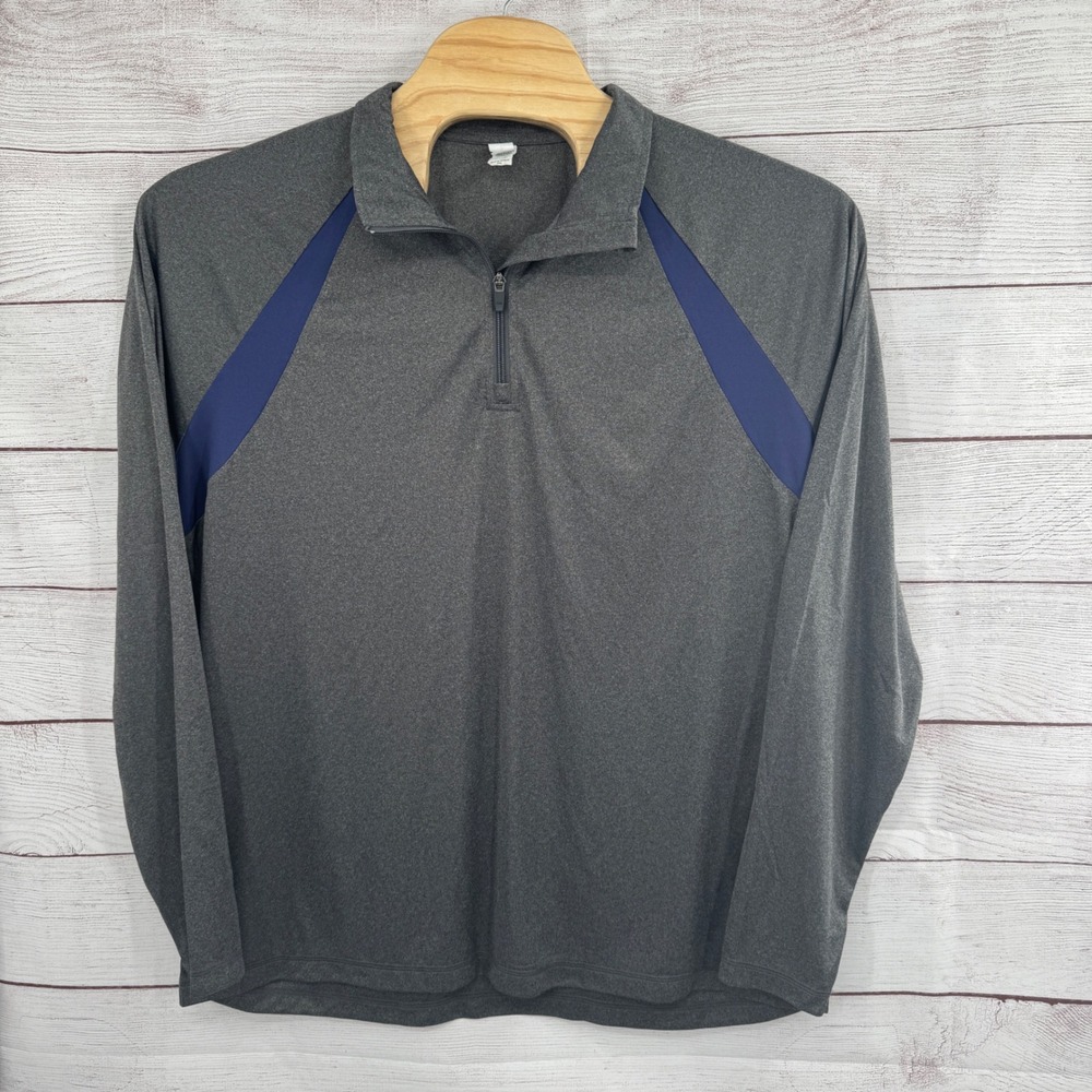 Alo Yoga Half Zip Pullover Long Sleeve Athletic‎ Shirt Mens 2XL Performance